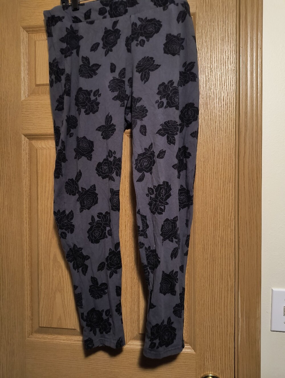 Rose Print Leggings